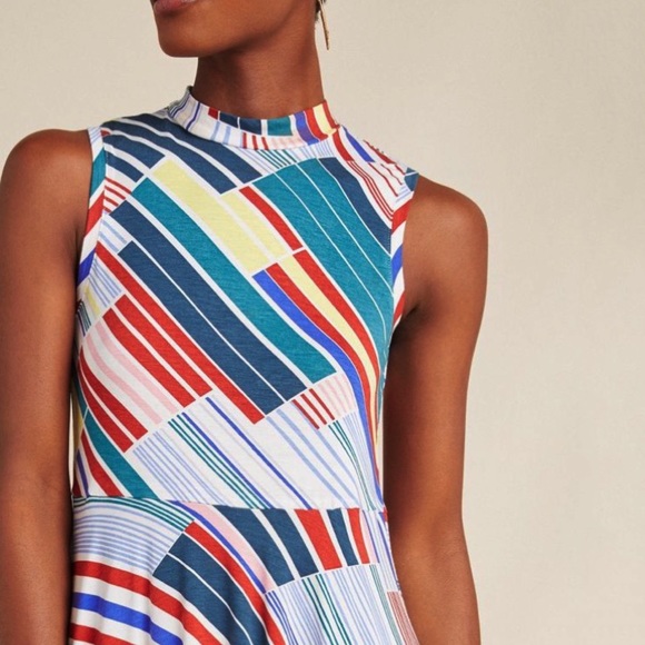 Anthropologie Maeve Cyprus Swing Dress - Picture 3 of 6